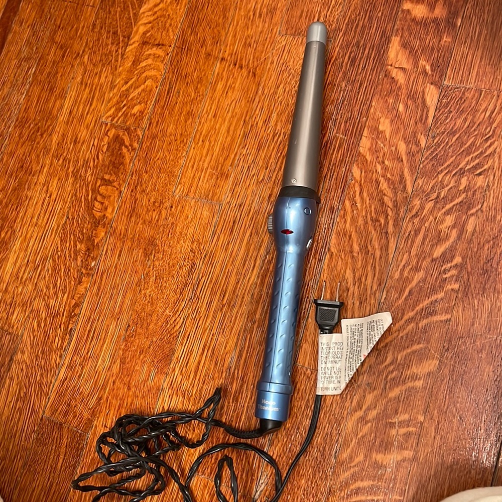 Babybliss pro nano titanium curling wand